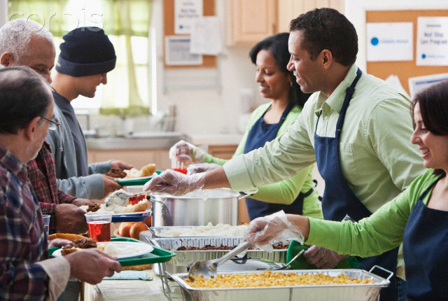 Volunteer At A Soup Kitchen