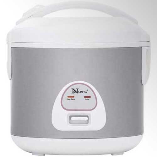 Narita 4 Cup Rice Cooker With Stainless Steel Inner Pan By HND
