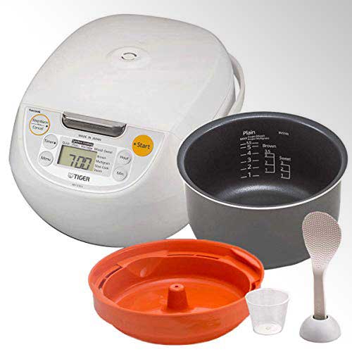 Tiger Japan Made Synchro-Cooking 5.5-Cup Micom Rice Cooker