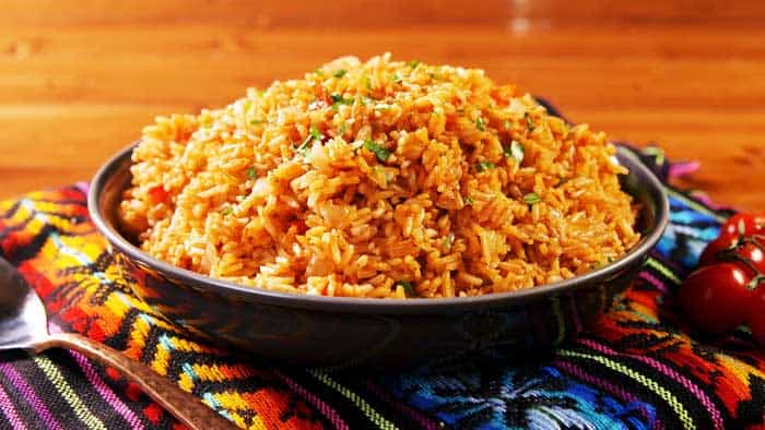 t is different about Spanish rice