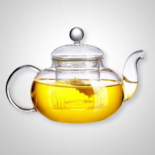 Beylor Clear Glass Teapot