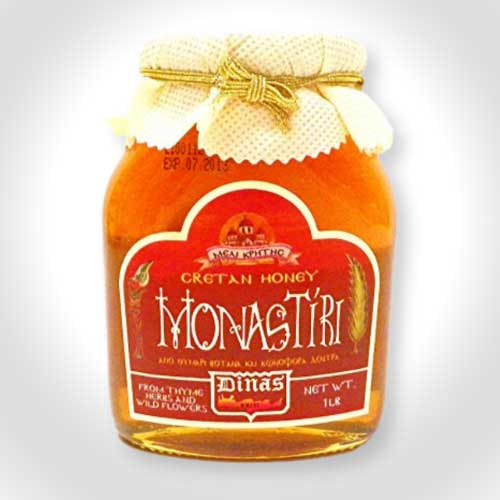 Dinas Greek Monastiri Wildflower and Thyme 16 oz Honey