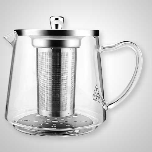 Glass Teapot with Removable Infuser and Lid