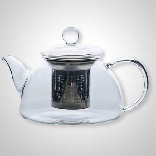 Redbird Artisan Small Glass Teapot