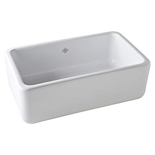 Rohl RC3018WH Fireclay Kitchen Sink
