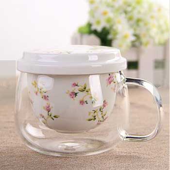 YF-TOW 300ML Porcelain Tea Cup Set