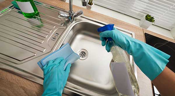 Using a commercial cleaner