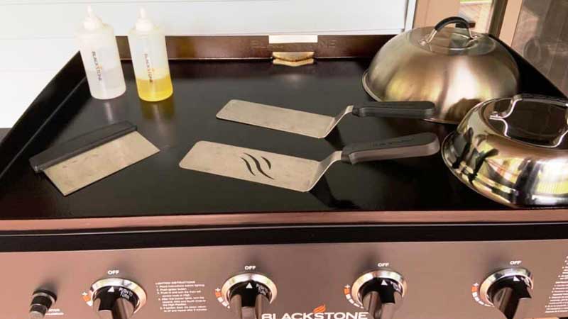 9 Flat Top Griddle Accessories