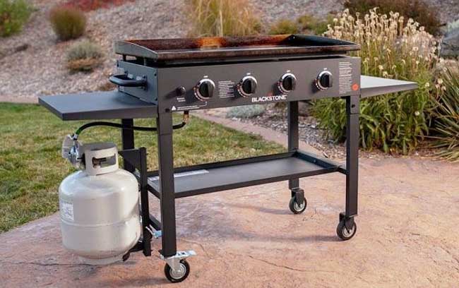 Gas Griddles Offer A Larger Cooking Surface
